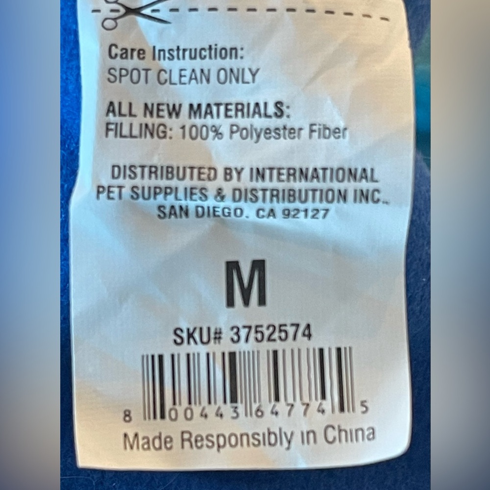 SOLD NWOT Dog Pet Costume blur and Red Shark - Picture 4 of 4